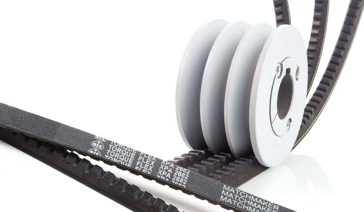 Vee shop belt drive