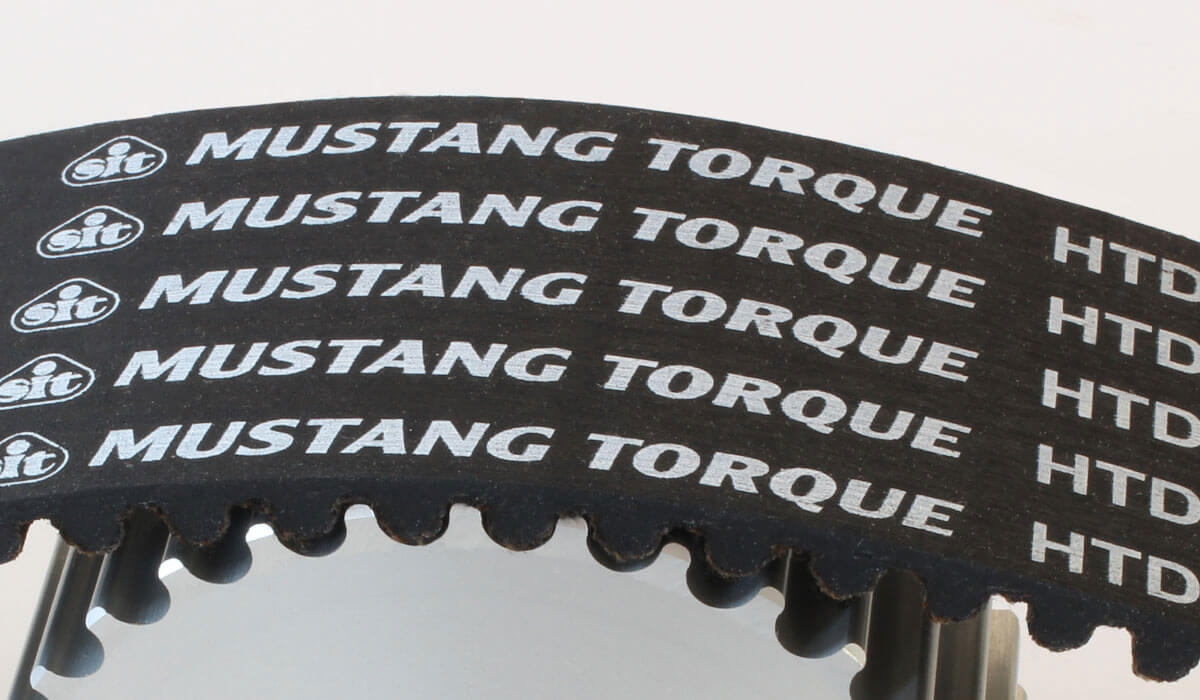 Trasmissione dentata in gomma Sit Mustang Torque HTD